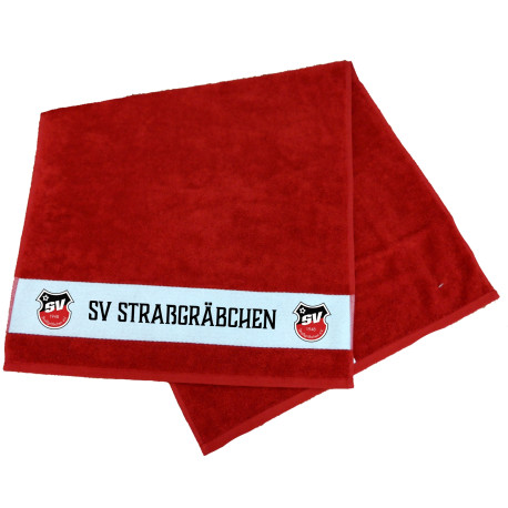 SV Straßgräbchen  Handtuch rot