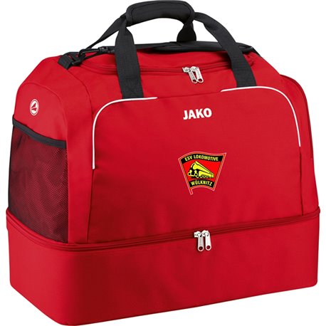 ESV Lok Wülknitz Senior Sporttasche mit Bodenfach rot