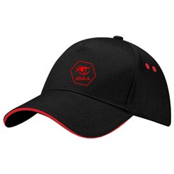 Görlitzer HC Basecap schwarz/rot