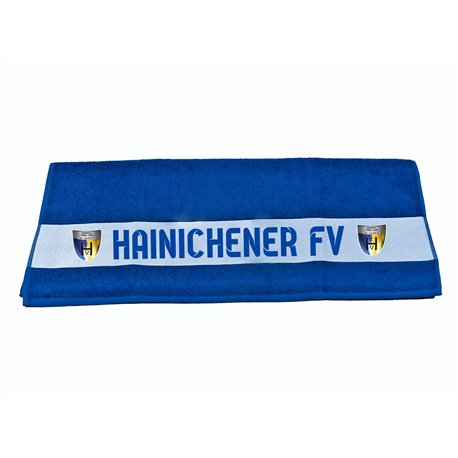 Hainichener FV  Duschtuch blau