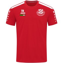 SG Frauendorf Herren Baumwoll T-Shirt rot/weiss