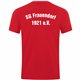 SG Frauendorf Herren Baumwoll T-Shirt rot/weiss
