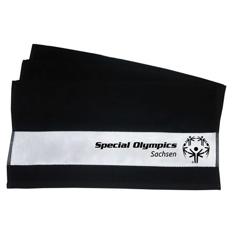 Special Olympics Duschtuch schwarz