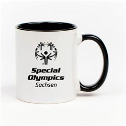 Special Olympics Tasse schwarz/weiss