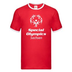 Special Olympics Fanshirt rot/weiss