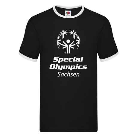 Special Olympics Fanshirt schwarz/weiss