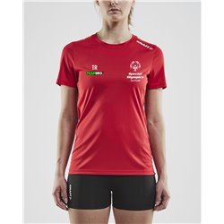 Special Olympics Damen Laufshirt rot