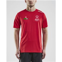 Special Olympics Herren Laufshirt rot