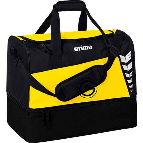 SG Gittersee MEDIUM Sporttasche mit Bodenfach gelb/schwarz
