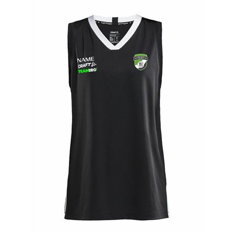 SV Motor Mickten Damen Basket Singlet schwarz