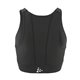 SV Motor Mickten Damen Crop Top schwarz