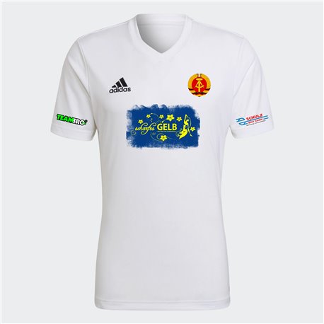 OST Fußball Unisex Trikot "Scharfes Gelb" weiss