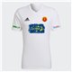 OST Fußball Kinder Trikot "Scharfes Gelb" weiss