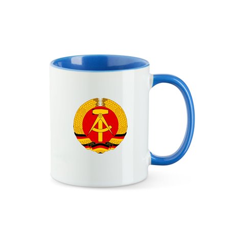 OST Fußball  Tasse blau/weiss