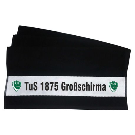 TuS Großschirma  Handtuch schwarz