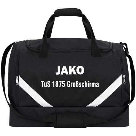 TuS Großschirma Junior Sporttasche mit Bodenfach schwarz