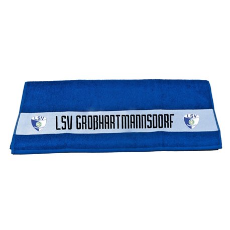 LSV Großhartmannsdorf  Duschtuch blau