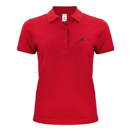 SKV Polo Shirt Damen rot