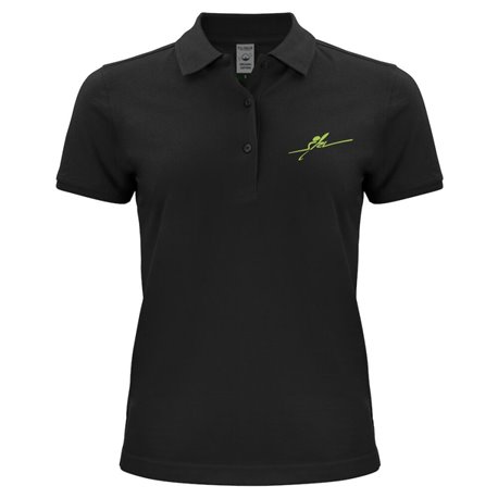 SKV Polo Shirt Damen schwarz