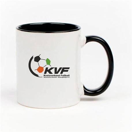 KVF SOE  Tasse weiss/schwarz