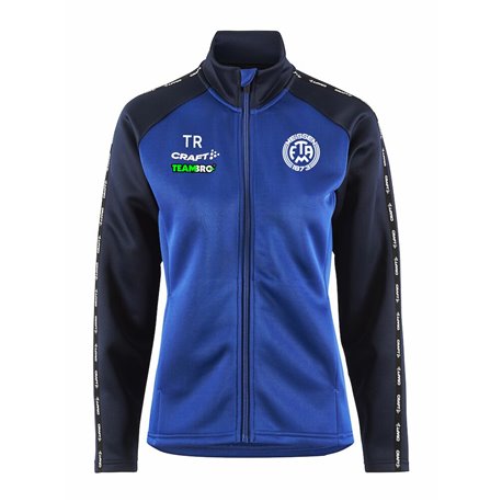 TV 1873 Meißen Damen Trainingsjacke royal/navy