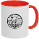 SV Lok Schleife  Tasse rot