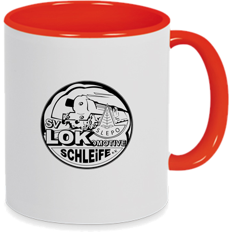 SV Lok Schleife  Tasse rot