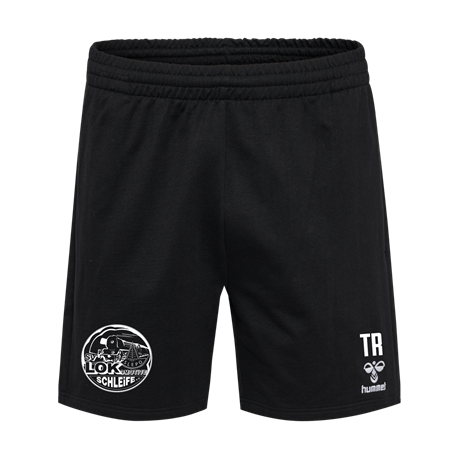 SV Lok Schleife Damen Baumwoll-Shorts schwarz