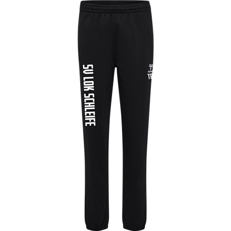 SV Lok Schleife Damen Baumwoll-Sweatpant schwarz