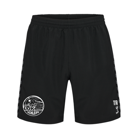 SV Lok Schleife Damen Shorts mit Seitentaschen schwarz