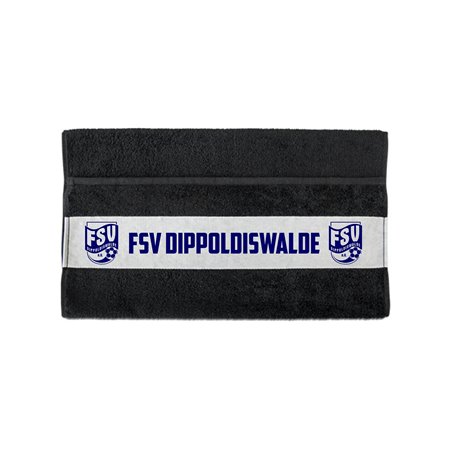 FSV Dippoldiswalde  Duschtuch schwarz