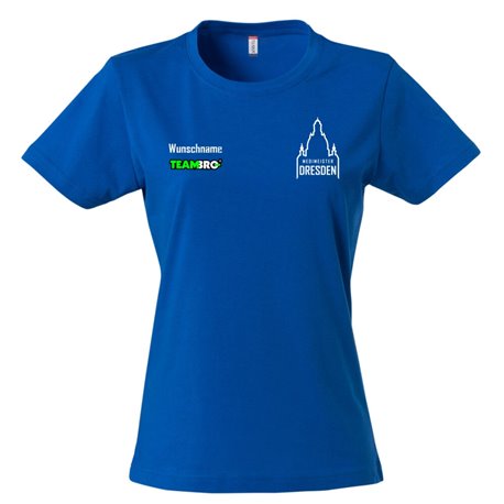 Medimeister Dresden Damen T-Shirt blau