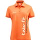 Kinder-Fit Damen Poloshirt für Trainer orange