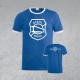 BSG Stahl Riesa Fanshirt Junior Wappen blau/weiß