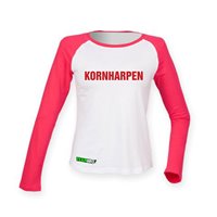 FC Vorwärts Kornharpen Fanshirt LA Damen weiss/rot