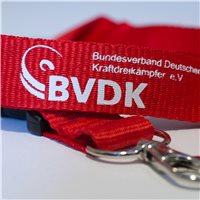 BVDK Schlüsselband rot
