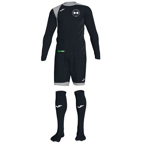 FC Vorwärts Kornharpen Torwart Set Unisex schwarz