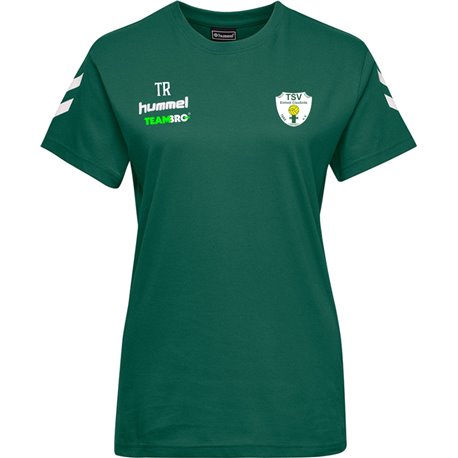 TSV Einheit Claußnitz Go Cotton T-Shirt grün Damen