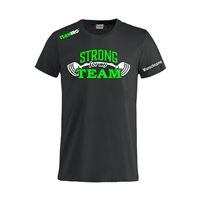 TEAMBRO Shirt "STRONG FOR MY TEAM" Unisex schwarz